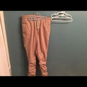 Khaki Joggers